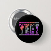 Retro Yeet Shirt Funny Sprichwort Slang Men Boy Gi Button (Vorne & Hinten)