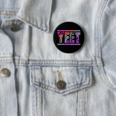 Retro Yeet Shirt Funny Sprichwort Slang Men Boy Gi Button (Beispiel)