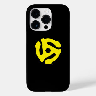 Retro Yellow 45 Distant DJ Decor Case-Mate iPhone 14 Pro Hülle