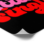 Retro Yep Still Single V Day Women Valentines Day  Poster (Ecke)