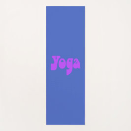 Retro Yoga-Shirt Yogamatte
