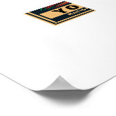 Retro Yosemite Nationalpark Poster (Ecke)