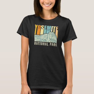 Retro Yosemite Nationalpark USA Vintag Kalifornien T-Shirt