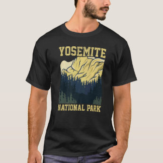 Retro Yosemite Nationalpark USA Vintag Kalifornien T-Shirt