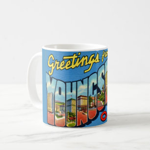 Retro Youngstown Ohio Gruß Kaffeetasse