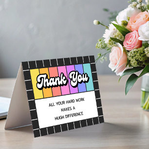 Retro your HardWork macht enormen Unterschied Einladung