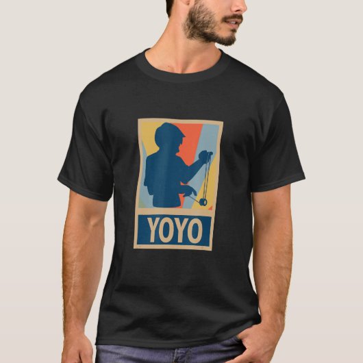 Retro Yoyo Yoyo Toy Game Pastime YOYO T-Shirt (Vorderseite)