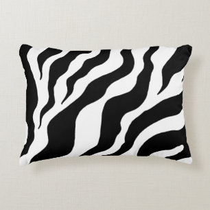Retro Zebra Animal Print Kissen