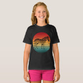 Retro-Zebra T-Shirt (Vorne ganz)