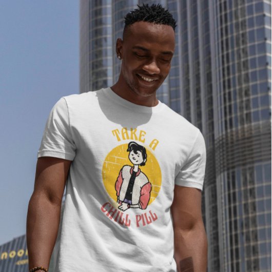 Retro-Zeichen der Kill-Pille T-Shirt
