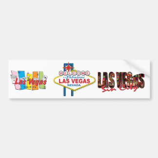 Retro Zeichen Las Vegass Autoaufkleber