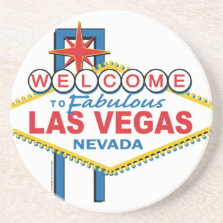 Retro Zeichen Las Vegass Untersetzer