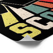 Retro-Zelt scout Poster (Ecke)