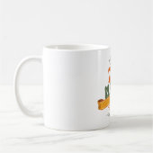 Retro Zen Mama Yoga Lotus Boho Kaffeetasse (Links)