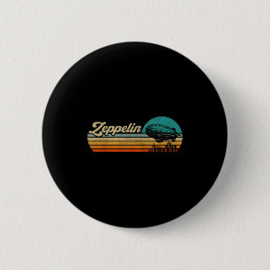 Retro-Zeppelin 70er 80er Luftschiff Zeppelin  Button