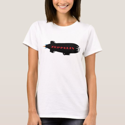Retro Zeppelin T Shirt (Vorderseite)