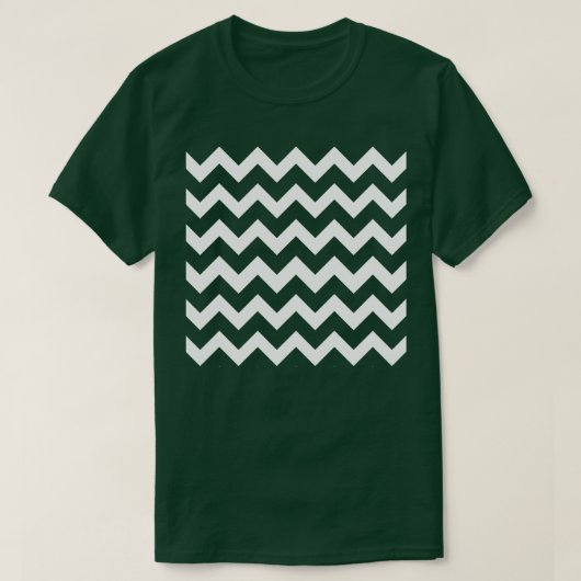 Retro Zickzack Muster Zig Zag T-Shirt (Design vorne)