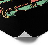 Retro-Ziege Poster (Ecke)