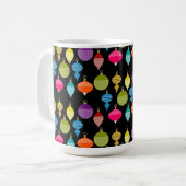 Retro-Zierball Kaffeetasse (Vorderseite Links)
