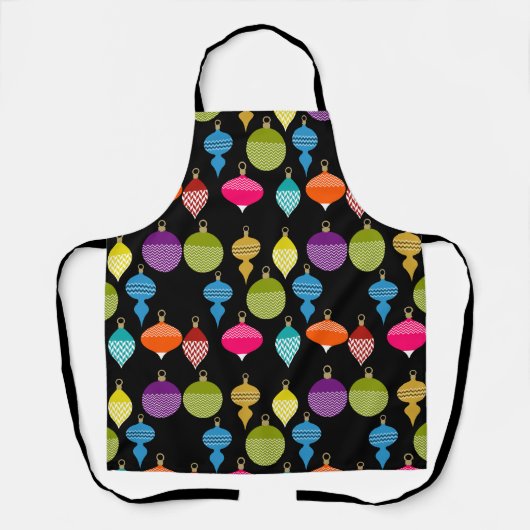 Retro-Zierball Schürze (Vorderseite)
