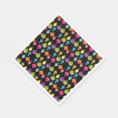 Retro-Zierball Serviette (Ecke)