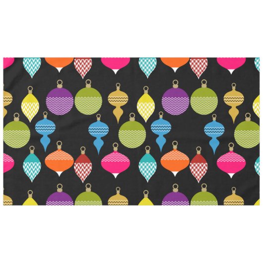 Retro-Zierball Tischdecke (Vorderseite (Horizontal))