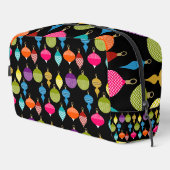 Retro-Zierball Waschbeutel (Rechte Ecke)