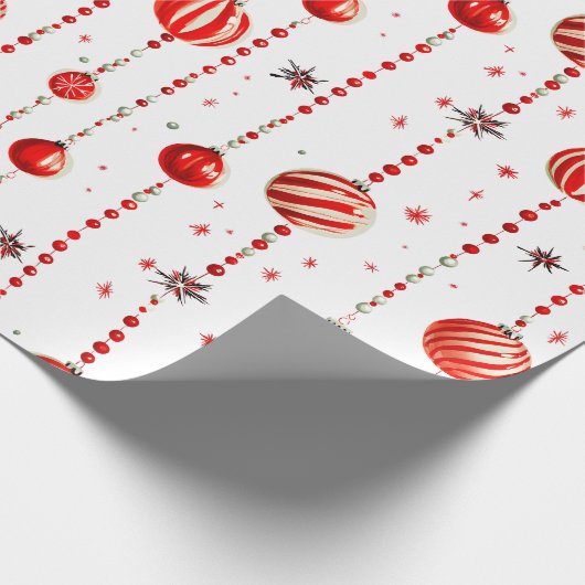 Retro-Zierpapier und -Umschlagpapier Geschenkpapier (Ecke)