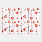 Retro-Zierpapier und -Umschlagpapier Geschenkpapier Set (Vorderseite 3)