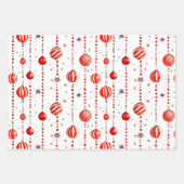 Retro-Zierpapier und -Umschlagpapier Geschenkpapier Set (Vorderseite)