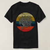 Retro-Ziervogel T-Shirt (Design vorne)