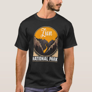 Retro Zion Nationalpark USA Vintages Utah Abenteue T-Shirt