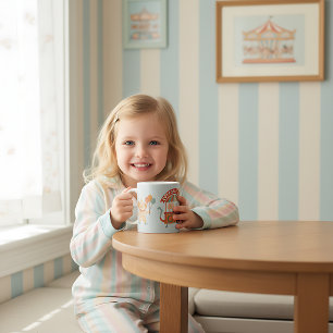 Retro-Zirkus-Crew-Tasse Kaffeetasse