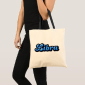 Retro Zodiac Libra Tote Bag Tragetasche (Vorderseite (Produkt))