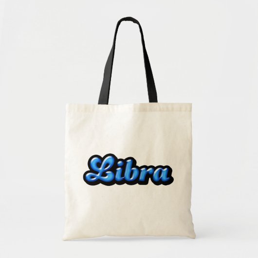 Retro Zodiac Libra Tote Bag Tragetasche (Vorne)