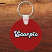 Retro Zodiac Opal Schlüsselanhänger (Vorderseite)
