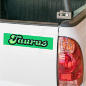 Retro Zodiac Taurus Autoaufkleber (Auf Lkw)