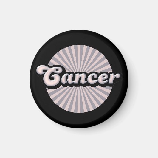 Retro-Zodiakarzinom Magnet (Vorne)