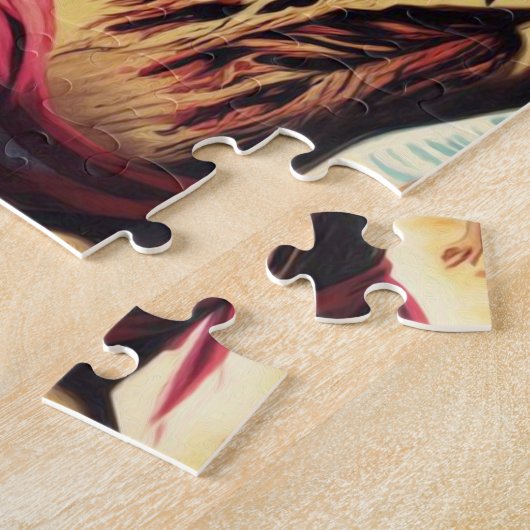 Retro-Zombie-Buttone Puzzle (Seite)