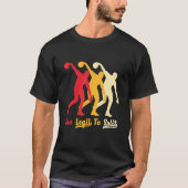 Retro zu lebe, um das Angebot für Bowlers Coolen B T-Shirt (Vorderseite)