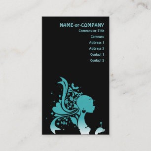 Retro Zucker Visitenkarte