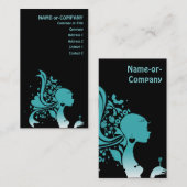 Retro Zucker Visitenkarte (Vorne/Hinten)