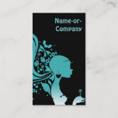 Retro Zucker Visitenkarte (Rückseite)