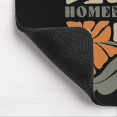 Retro Zuhause Birth Boho Blume Homebirther Mütter Mousepad (Ecke)