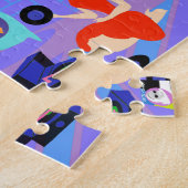 Retro Zuhause für das Puzzle (Seite)