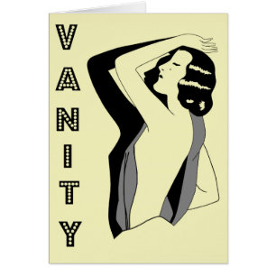 Retro Zwanzigerjahre Eitelkeit