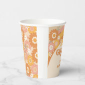 Retro zwei großartige Geburtstagskuppen Pappbecher (Rechts)