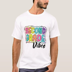 Retro-Zweite-Klasse-Stimmung Zurück zur Schule 2. T-Shirt