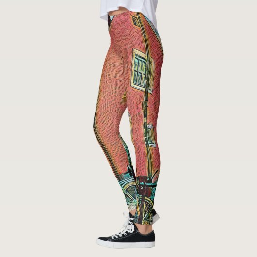 Retro-Zyklusarbeit Leggings (Links)