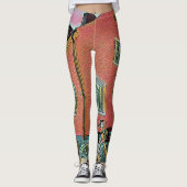 Retro-Zyklusarbeit Leggings (Vorderseite)